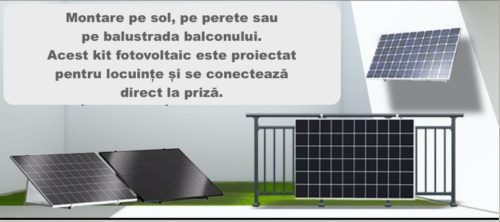 Tipuri de prinderi pentru kit-ul fotovoltaic hex400.1 full black